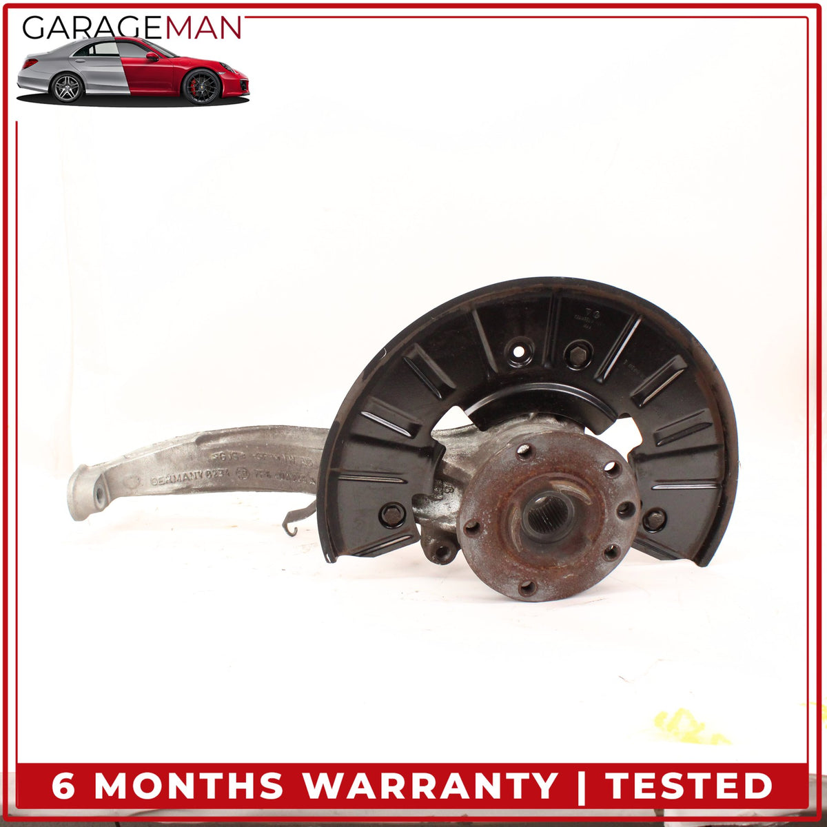 2011-2015 Audi Q7 Front Left Side Spindle Knuckle Wheel Hub 7P6407245A OEM