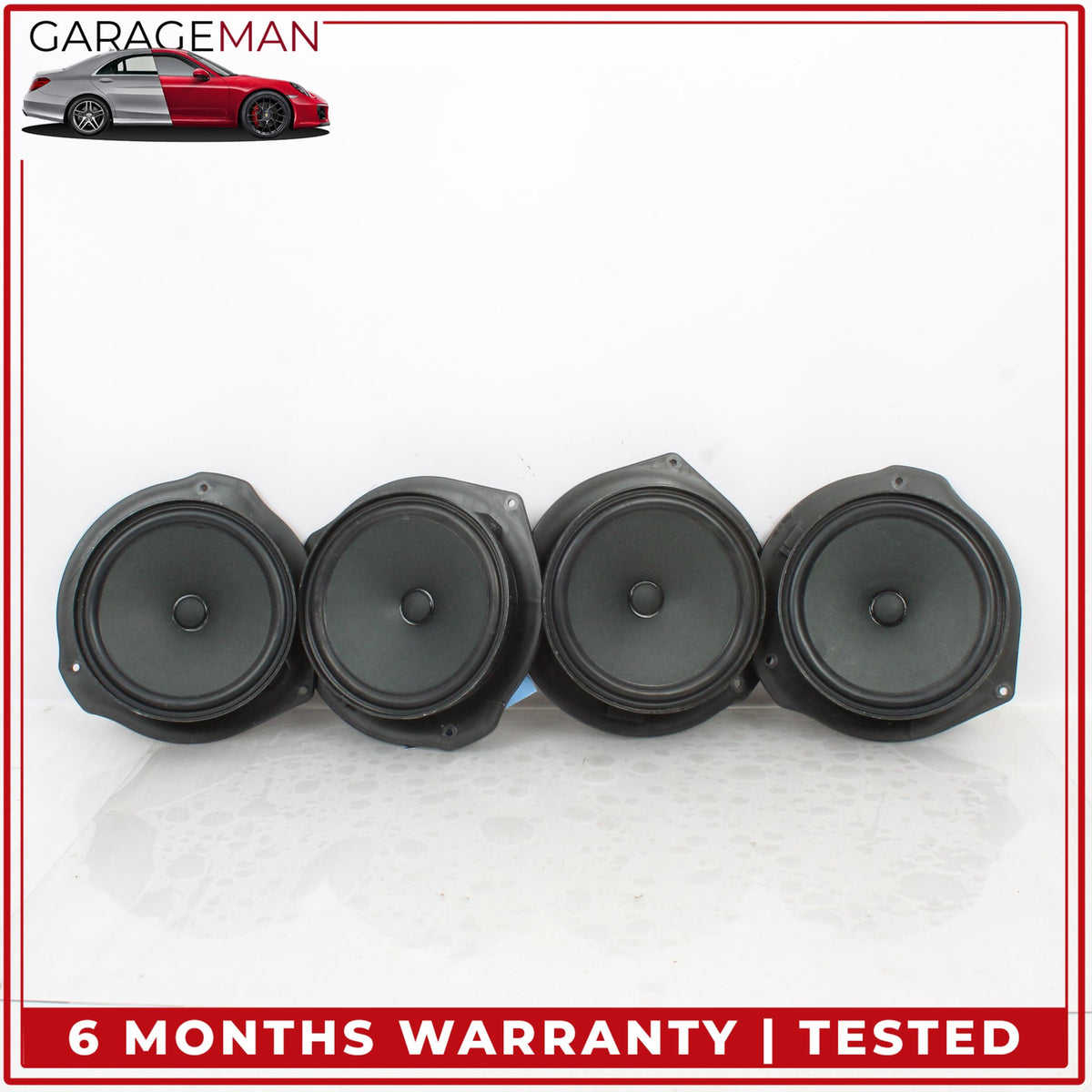 2012-2015 Mercedes W166 ML350 ML500 Door Speakers Sound Set of 4 2049062401 OEM
