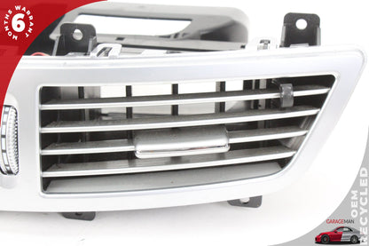 07-13 Mercedes-Benz S550 W221 Center Dash AC Air Vent Trim Clock 2218300954
