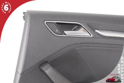 2015-2020 Audi A3 8V Sedan Right Rear Passenger Side Door Trim Panel 8V5867304