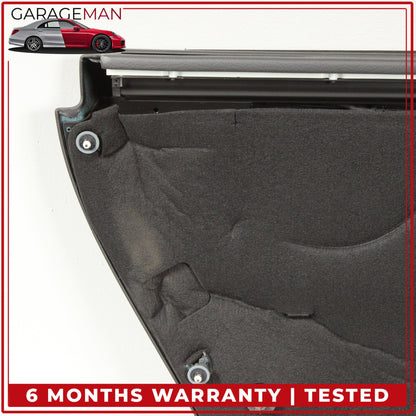 2007-2015 Audi Q7 Rear Right Side Interior Door Trim Panel w/ Sun Shade OEM