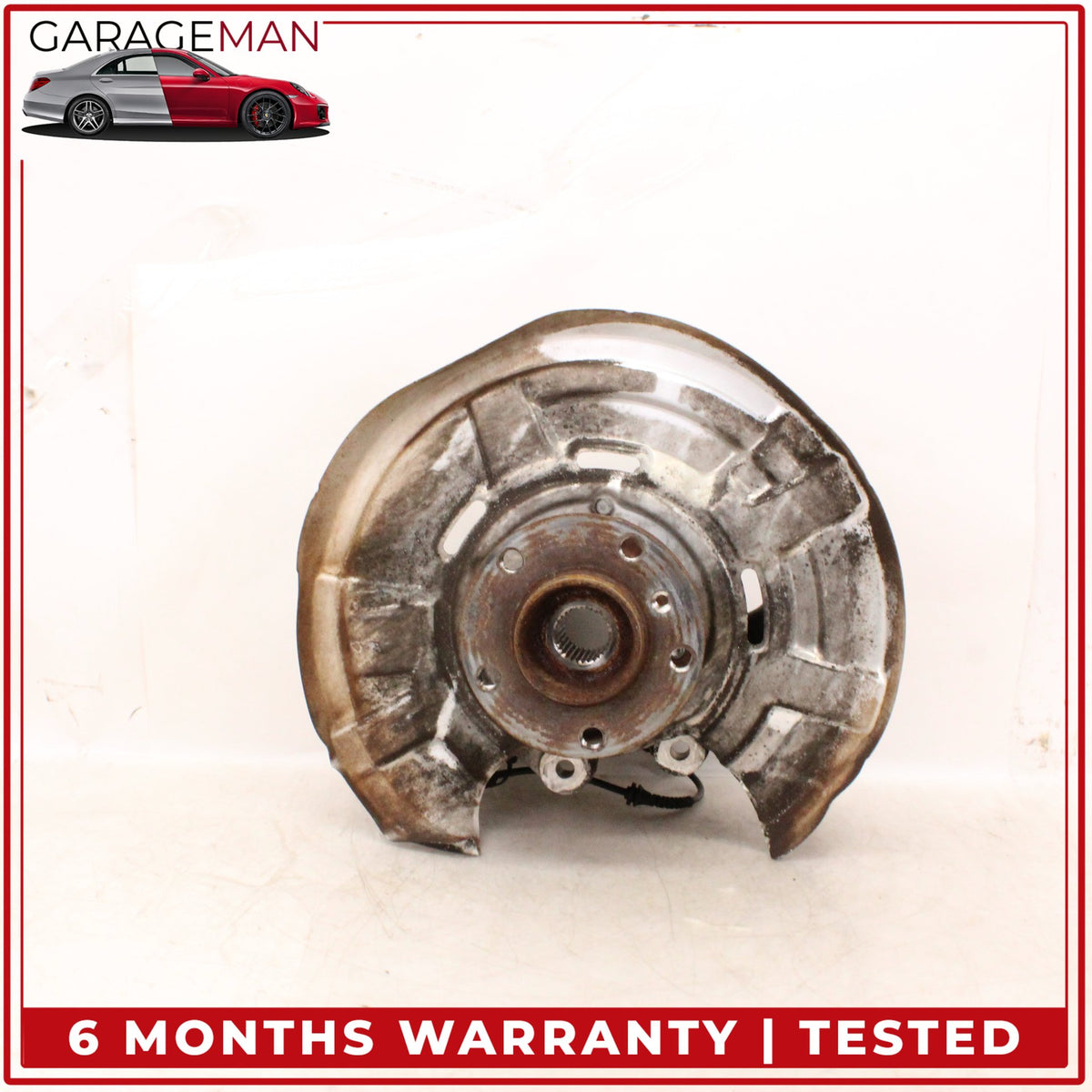 2012-2018 BMW 640i F12 Rear Right Side Spindle Knuckle Wheel Hub 6778254 OEM