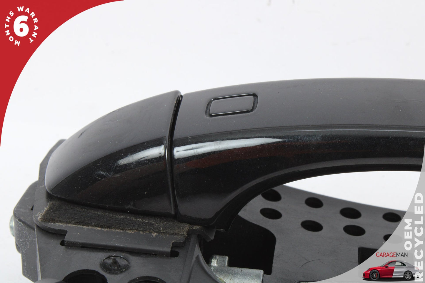 2012-2018 Audi A7 Right Passenger Side Exterior Door Handle Black 4H0837886 OEM