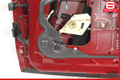 2008-2013 BMW 128i E82 E88 Front Right Passenger Side Door Shell Red 7207446 OEM