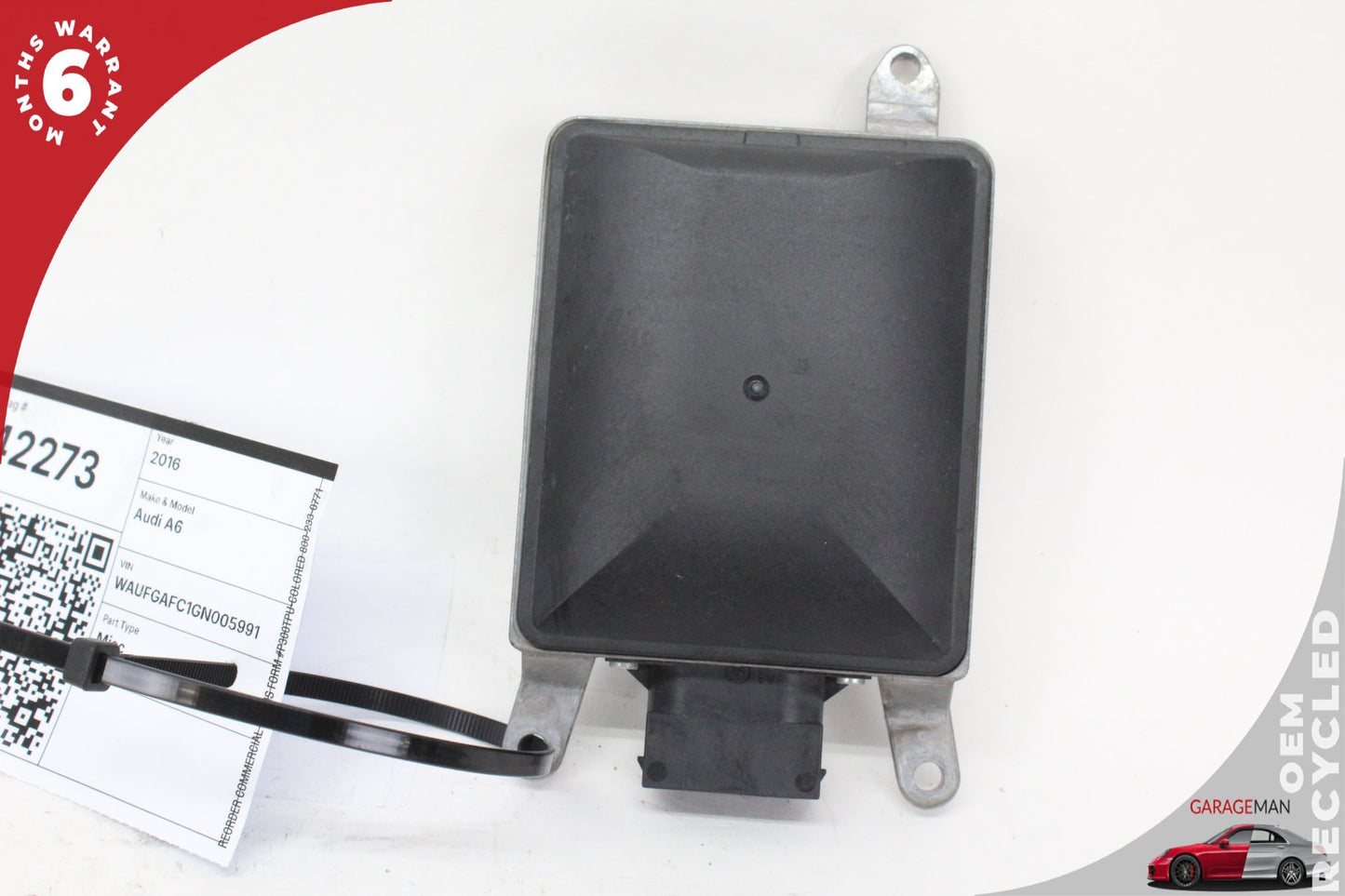 12-18 Audi A6 C7 Sedan Rear Right Blind Spot Radar Sensor 4G0907566M OEM