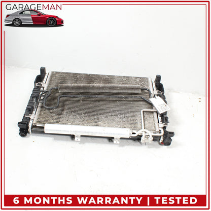 2006-2009 Mercedes-Benz E350 W211 Sedan Engine Cooling Radiator AC A/C Condenser 2115003702 OEM