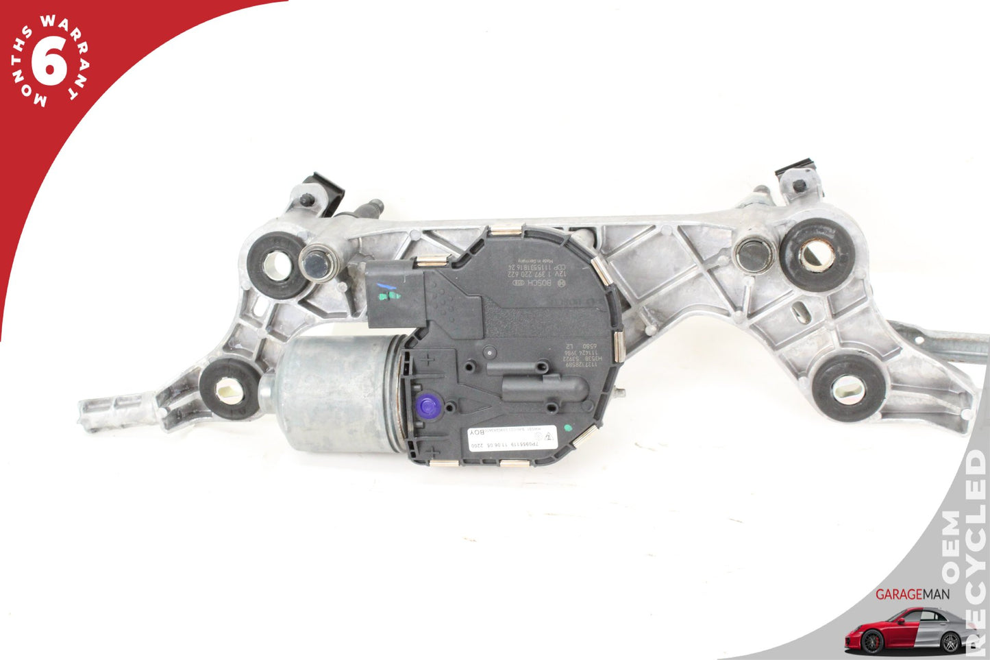 2011-2018 Porsche Cayenne 958 Front Windshield Wiper Linkage w/ Motor 7P0955023