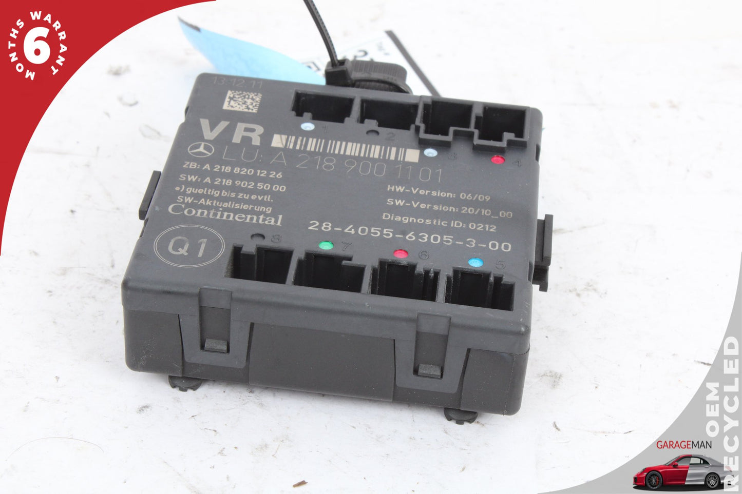 08-18 Mercedes CLS550 W218 Right Front Door Control Module 2189001101 OEM