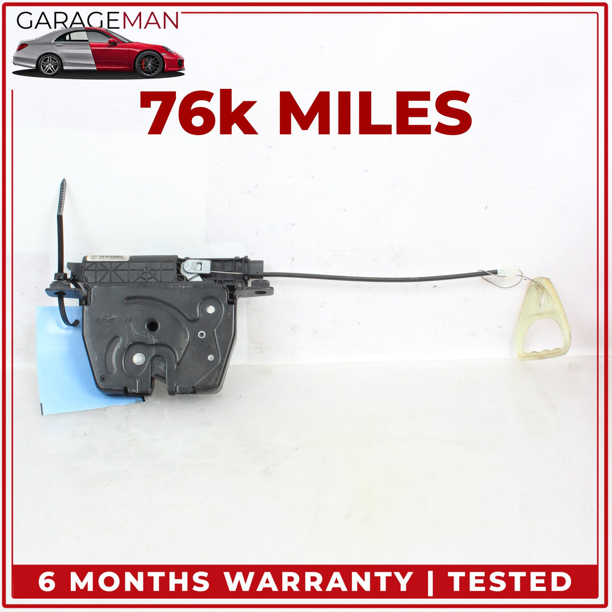 2012-2018 BMW 650i F13 Trunk Lid Latch Lock Actuator 7191212 OEM