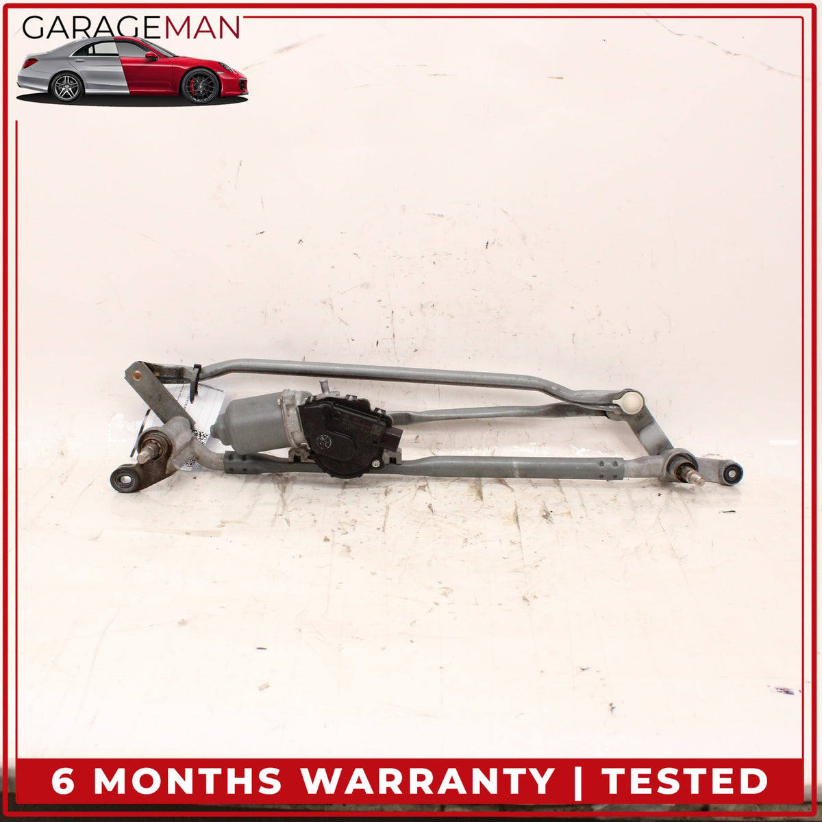 2013-2019 LR Range Rover L405 L494 Front Windshield Wiper Linkage w/ Motor OEM