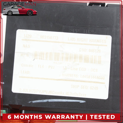 2013-2017 Range Rover L405 Front Right Side Seat Control Module GJ3214D600AD OEM