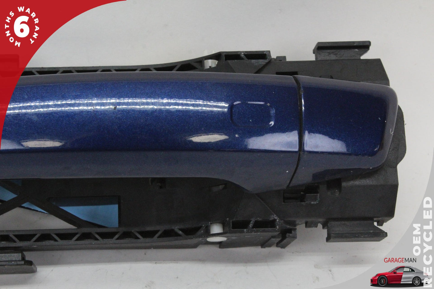 2015-2020 Audi A3 S3 RS3 Rear Left Driver Side Exterior Door Handle Blue OEM