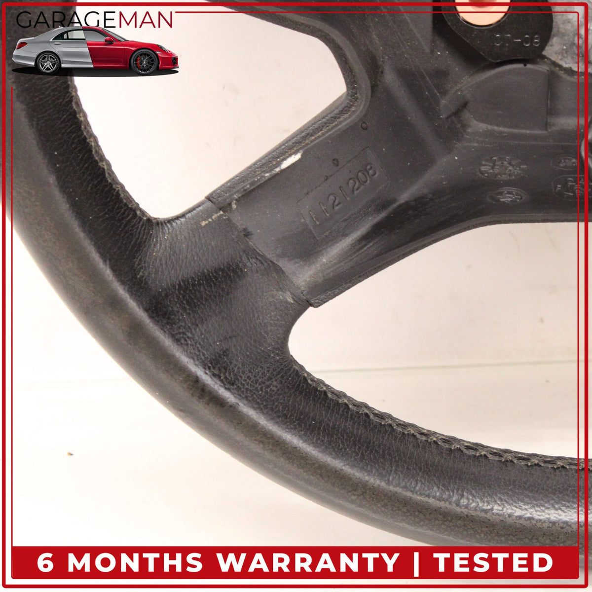 2009-2013 Mercedes X164 GL450 ML550 Steering Wheel w/ Paddle Shifters Black OEM