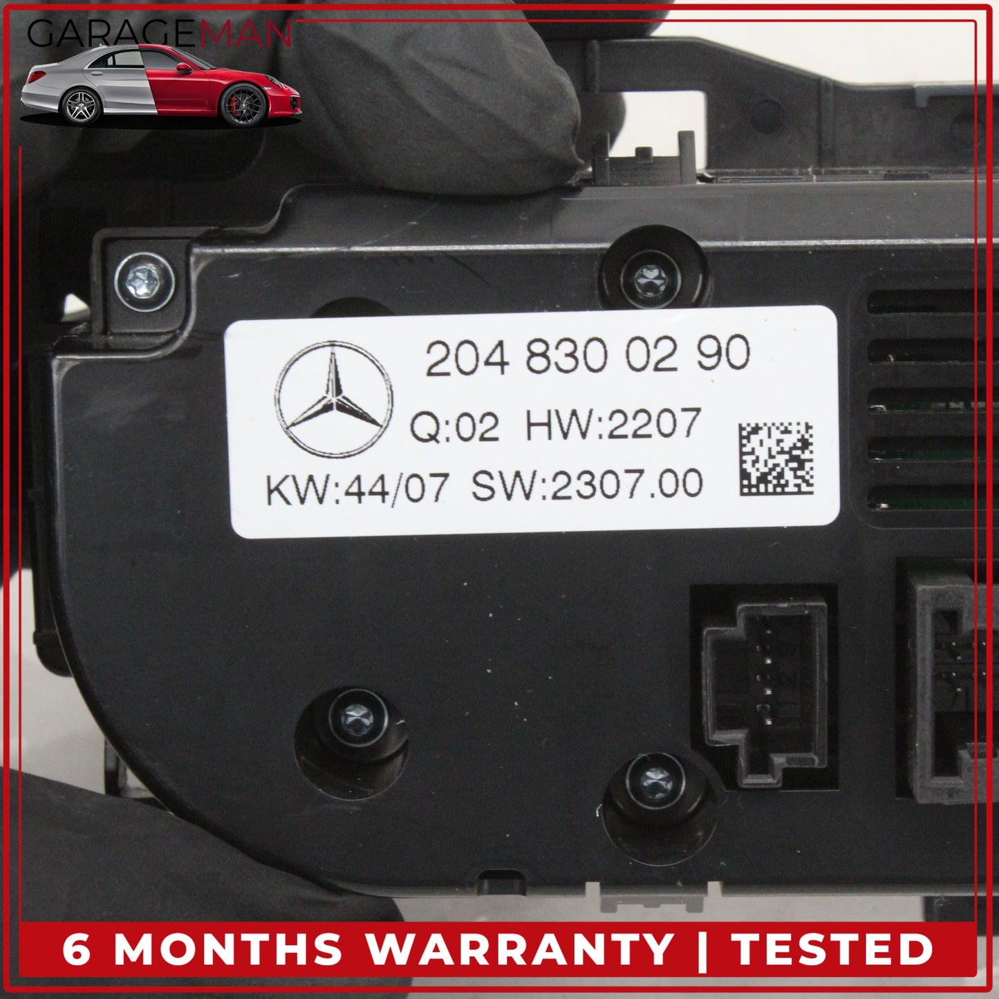 2008-2011 Mercedes W204 C300 C350 AC A/C Heater Climate Control 2048300790 OEM