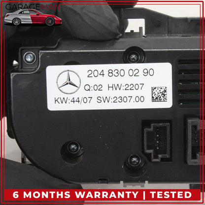 2008-2011 Mercedes W204 C300 C350 AC A/C Heater Climate Control 2048300790 OEM