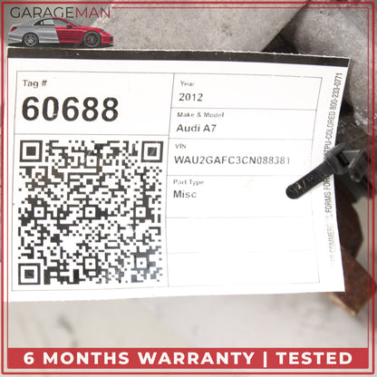 2012-2018 Audi A7 A6 AWD Rear Diff Differential Axle Carrier 0AR525083C OEM