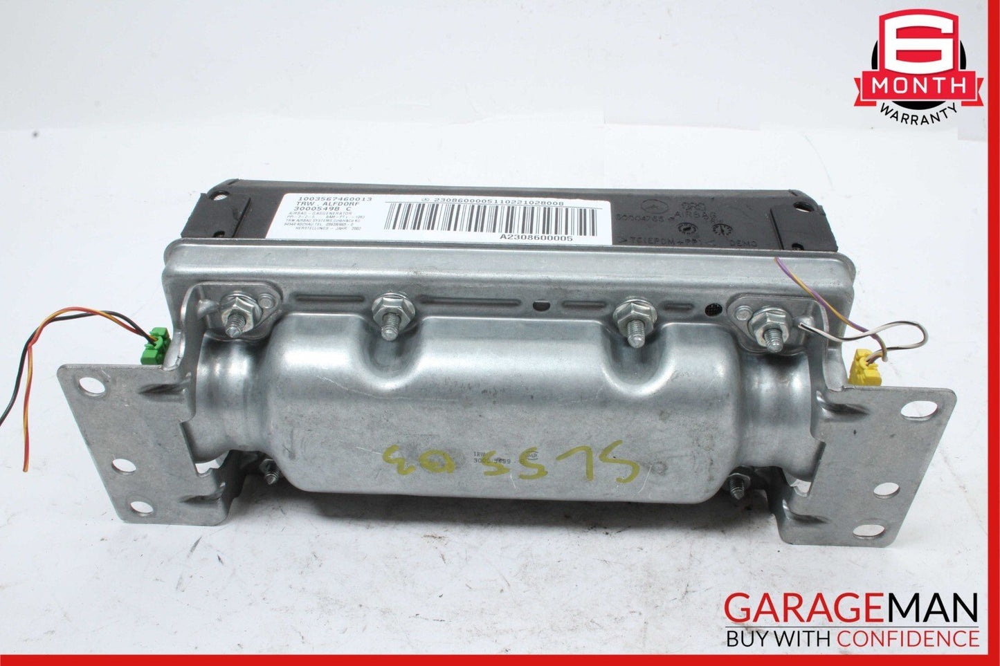 03-12 Mercedes R230 SL500 SL55 AMG Front Side Passenger Side Dash Airbag Air Bag