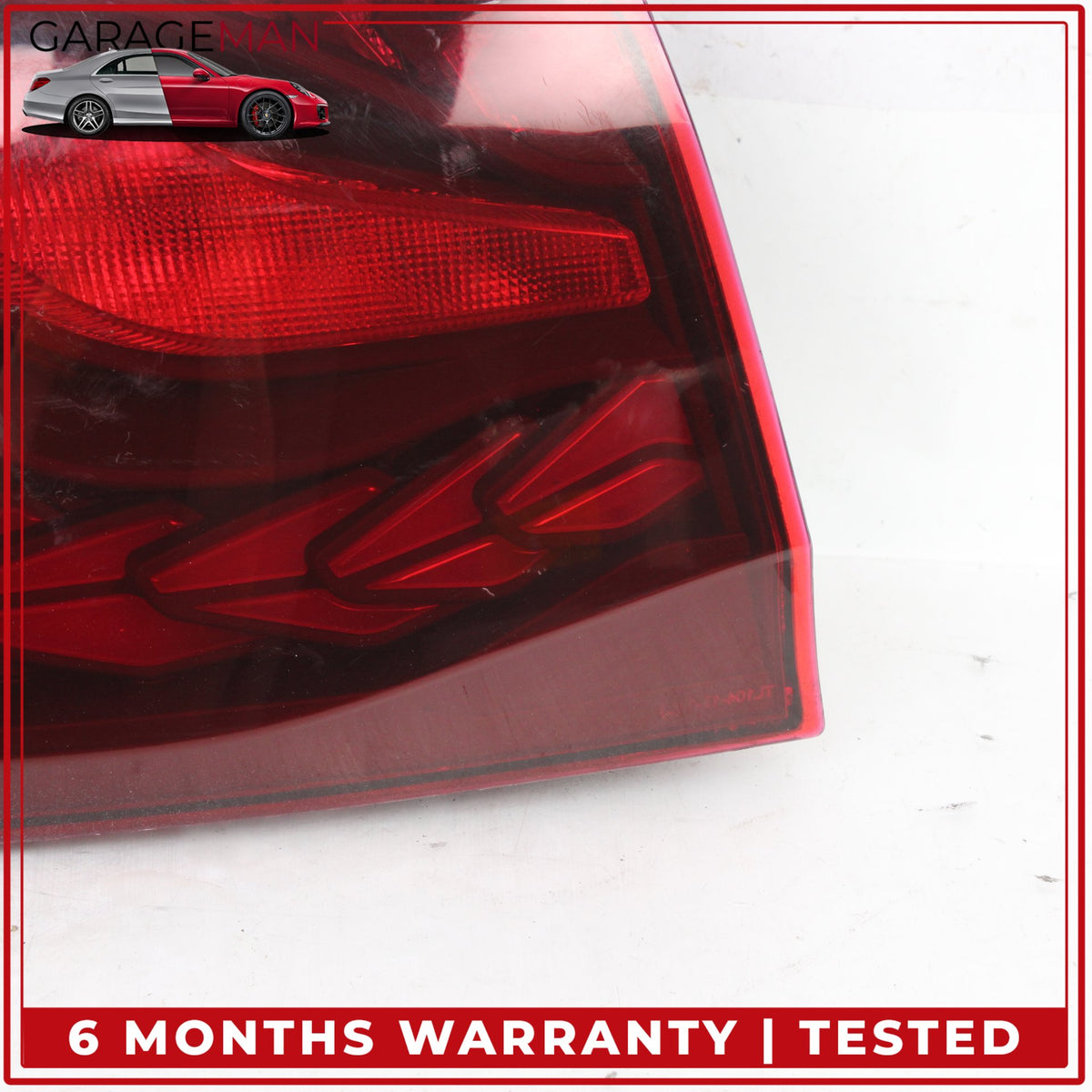 2012-2015 BMW 328i F30 Rear Left Driver Side Outer Tail Light Lamp 7372785 OEM