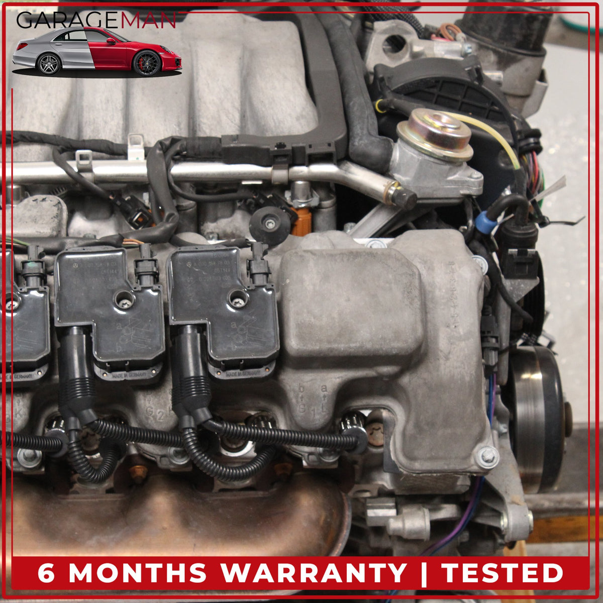 1999-2006 Mercedes R230 SL500 Engine Motor Assembly 5.0 V8 M113 113.963 OEM 147k
