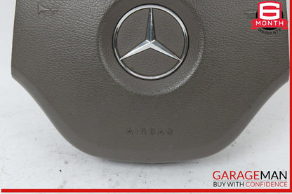 06-08 Mercedes X164 GL450 ML350 R350 Driver Steering Wheel Airbag Brown OEM