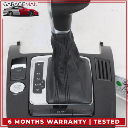 2009-2016 Audi A4 Front Center Console Shifter Knob Boot Trim w/ Switches OEM