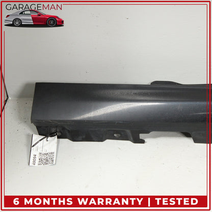 2013-2019 BMW 650i 640i F06 Left Side Skirt Rocker Panel Black 8052655 OEM