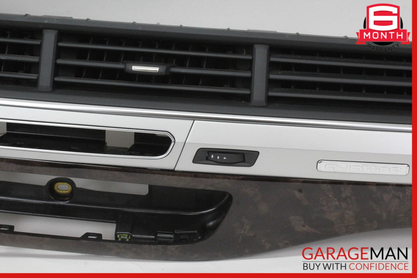 2017-2019 Audi Q7 Front Dash Center AC Air Vent Grille Panel 4M1820902AM Genuine