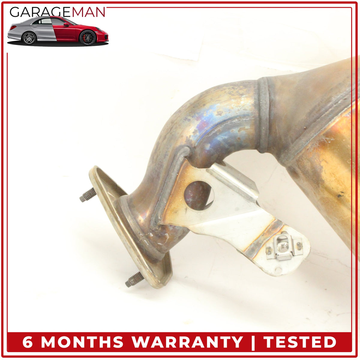 2017-2019 Audi Q7 SUV AWD 3.0L Exhaust System Downpipe Tube Pipe 4M0131703 OEM