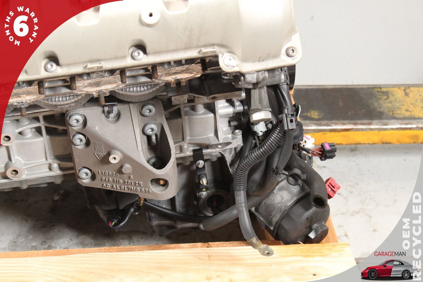 10-14 Porsche Cayenne S 92A- Panamera AWD 4.8L Engine Motor M48.02 116k OEM