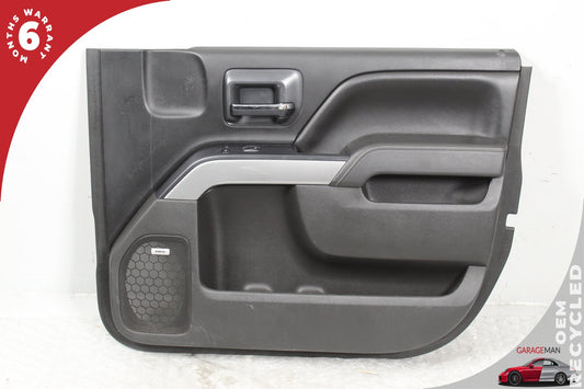2014-2019 Chevrolet Silverado 1500 Front Right Side Interior Door Trim Panel OEM