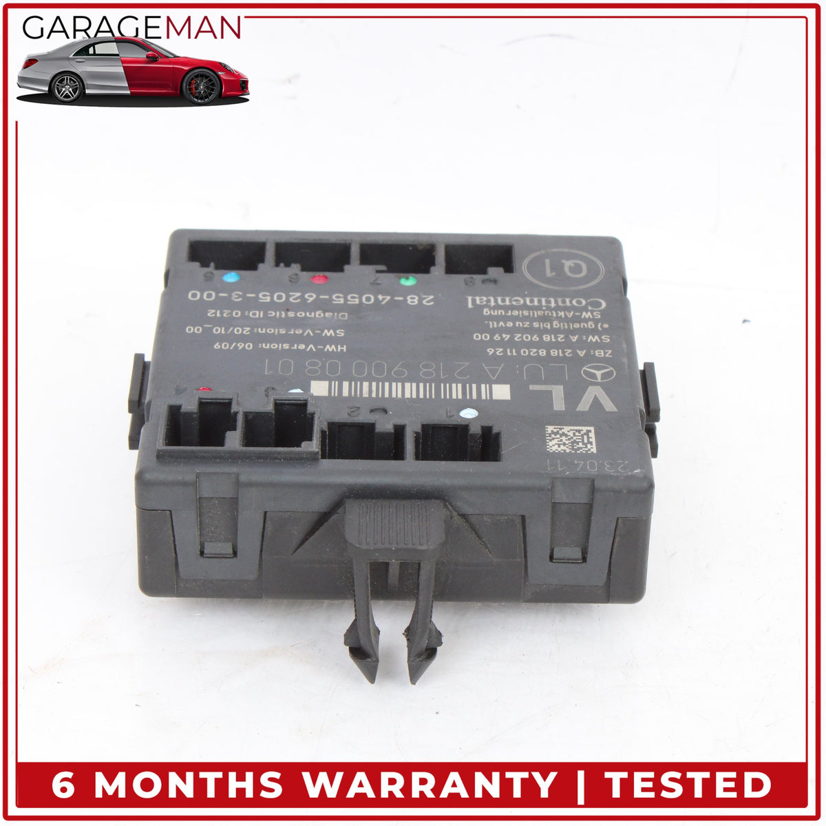 2008-2018 Mercedes W218 CLS63 AMG Front Left Door Control Module 2189000801 OEM