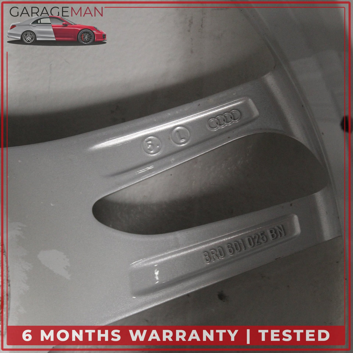 2013-2017 Audi Q5 SQ5 Front or Rear Side Wheel Rim 8JX19H2 ET39 8R0601025BN OEM