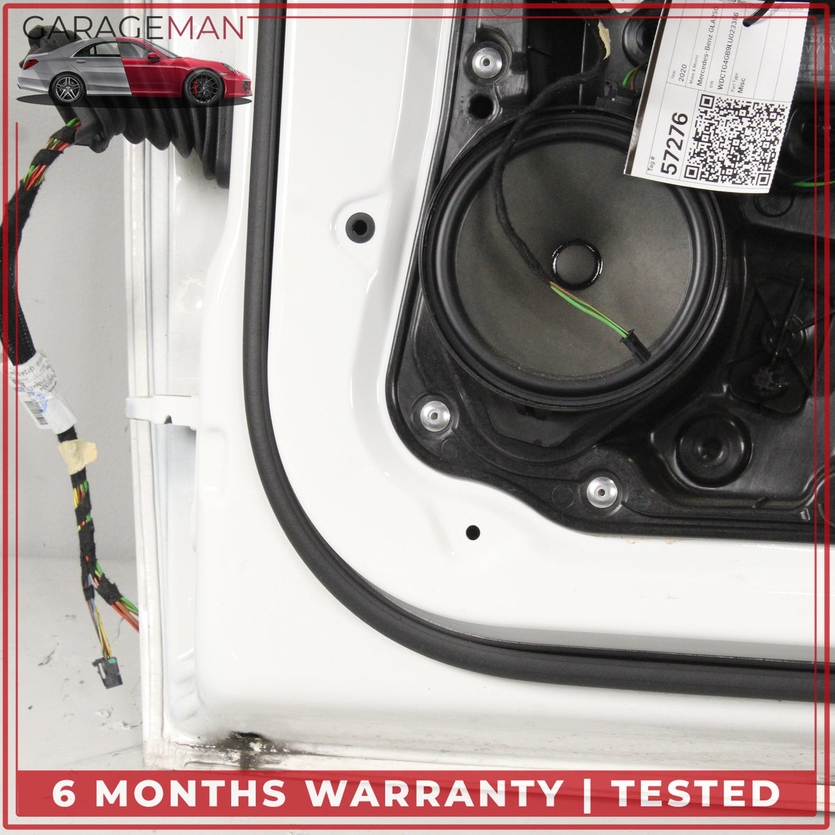 2015-2020 Mercedes X156 GLA250 Front Right Side Complete Door Polar White OEM