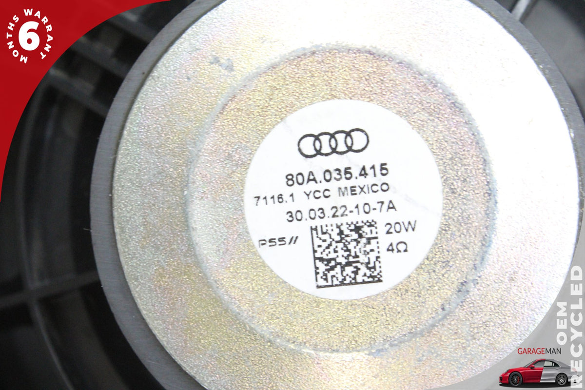 2018-2025 Audi Q5 SUV Front Left and Right Side Door Speaker 80A035415