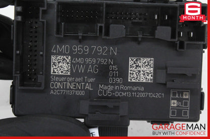 2018-2024 Audi A4 B9 Sedan Right Front Door Control Module 4M0959792N OEM