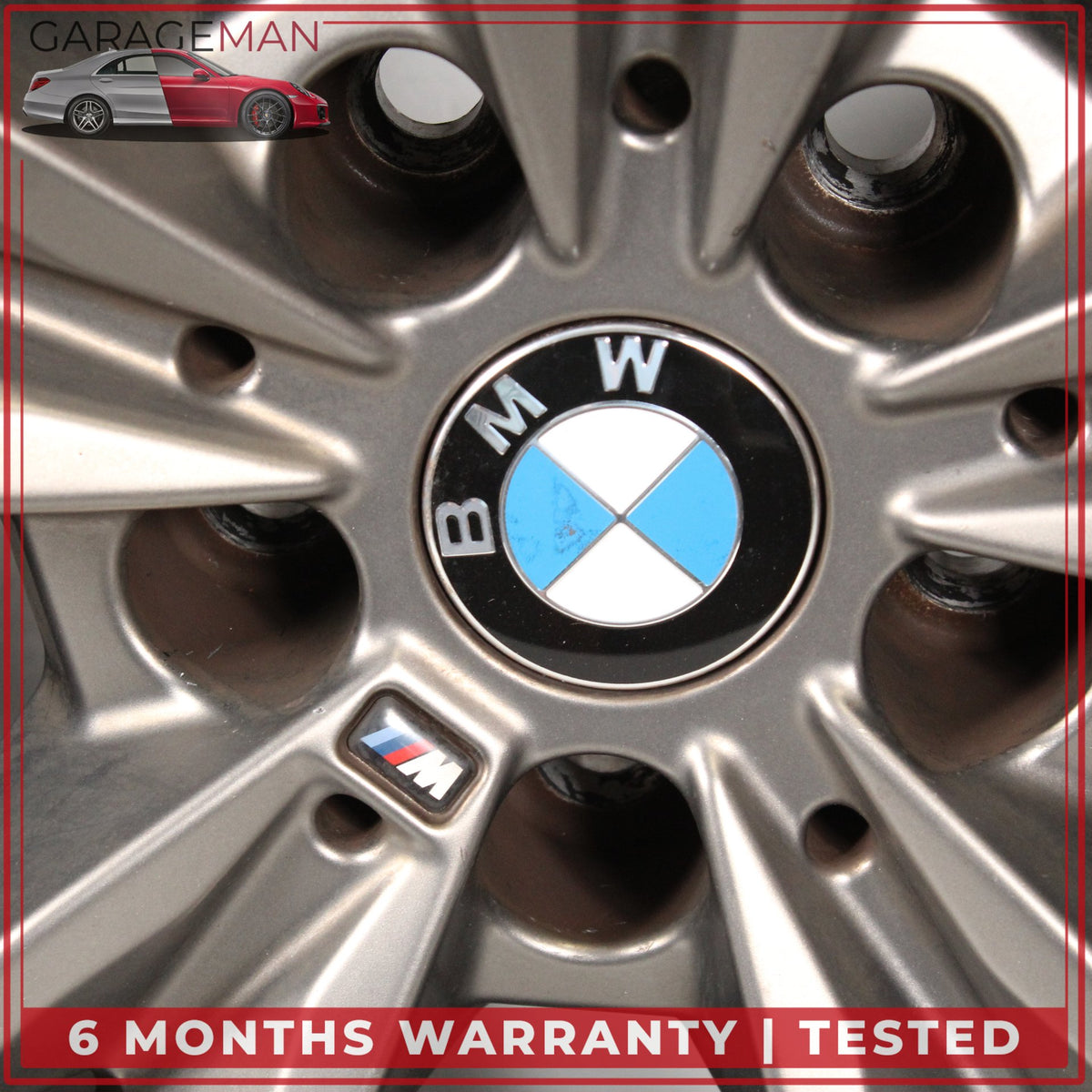 2018-2025 BMW X3 X4 G01 G02 Rear Side Wheel Rim 9.5JX21 H2 IS43 8053456 OEM