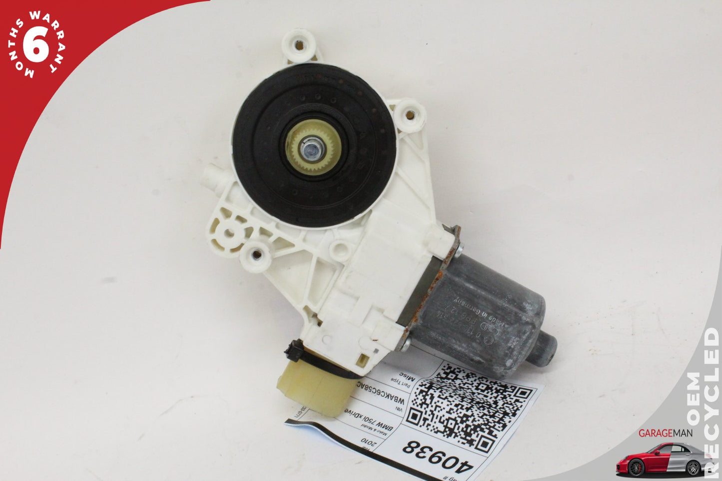 2009-2015 BMW 750i Rear Left Driver Side Window Regulator Motor 7046031 OEM