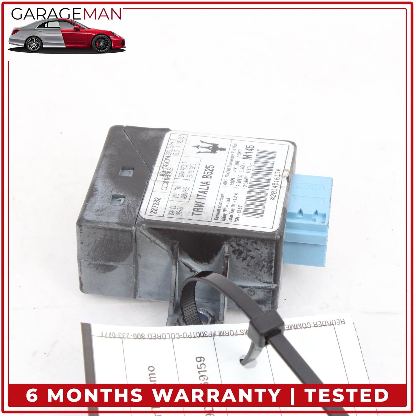2008-2019 Maserati GranTurismo M145 Power Steering Chassis Control Module OEM