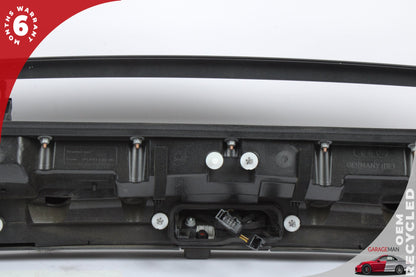 2012-2018 Audi A7 Rear Tailgate Trunk Lid Spoiler Assembly Black 4G8827086D OEM