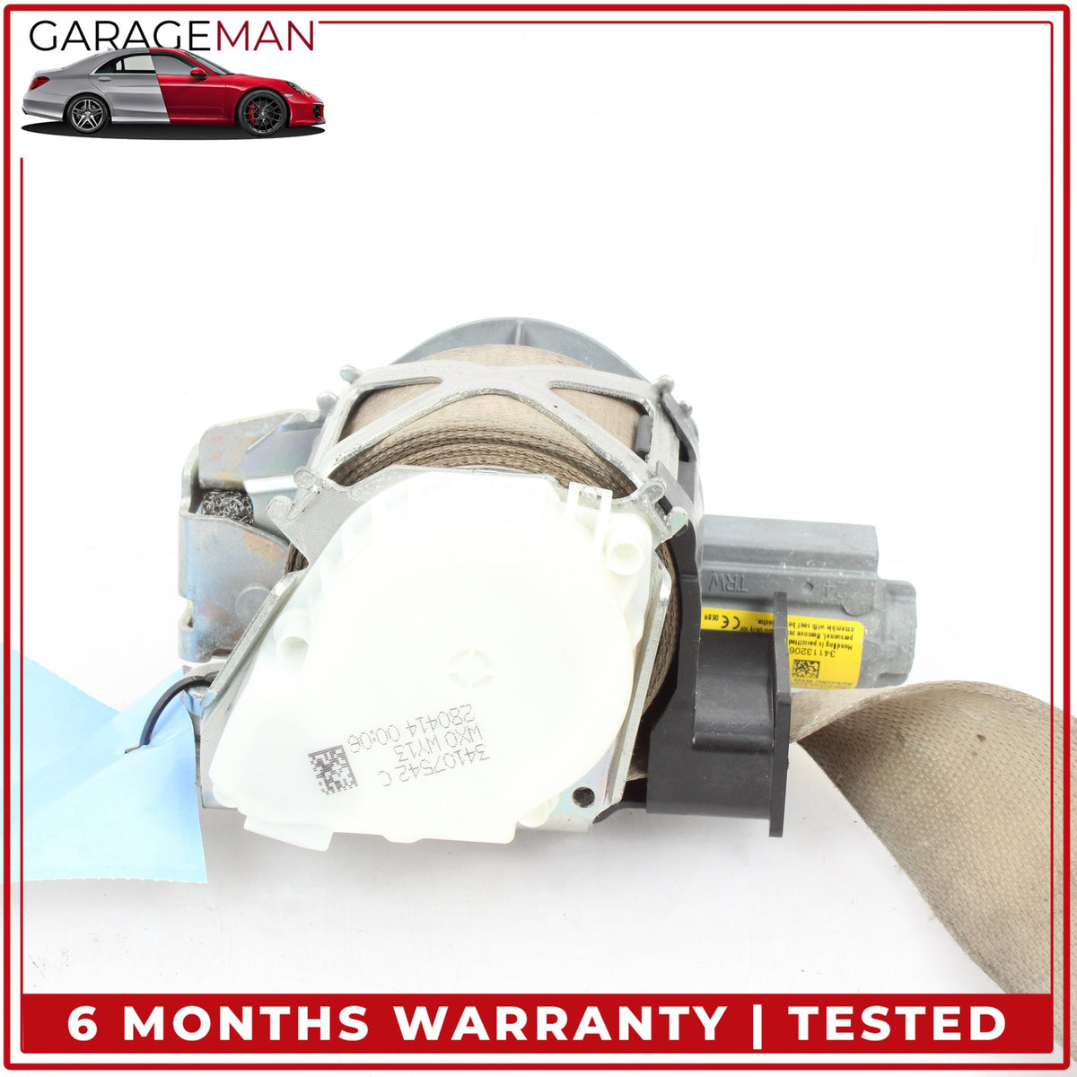 2012-2020 BMW 328i 320i F30 Front Left Driver Side Seat Belt Retractor OEM