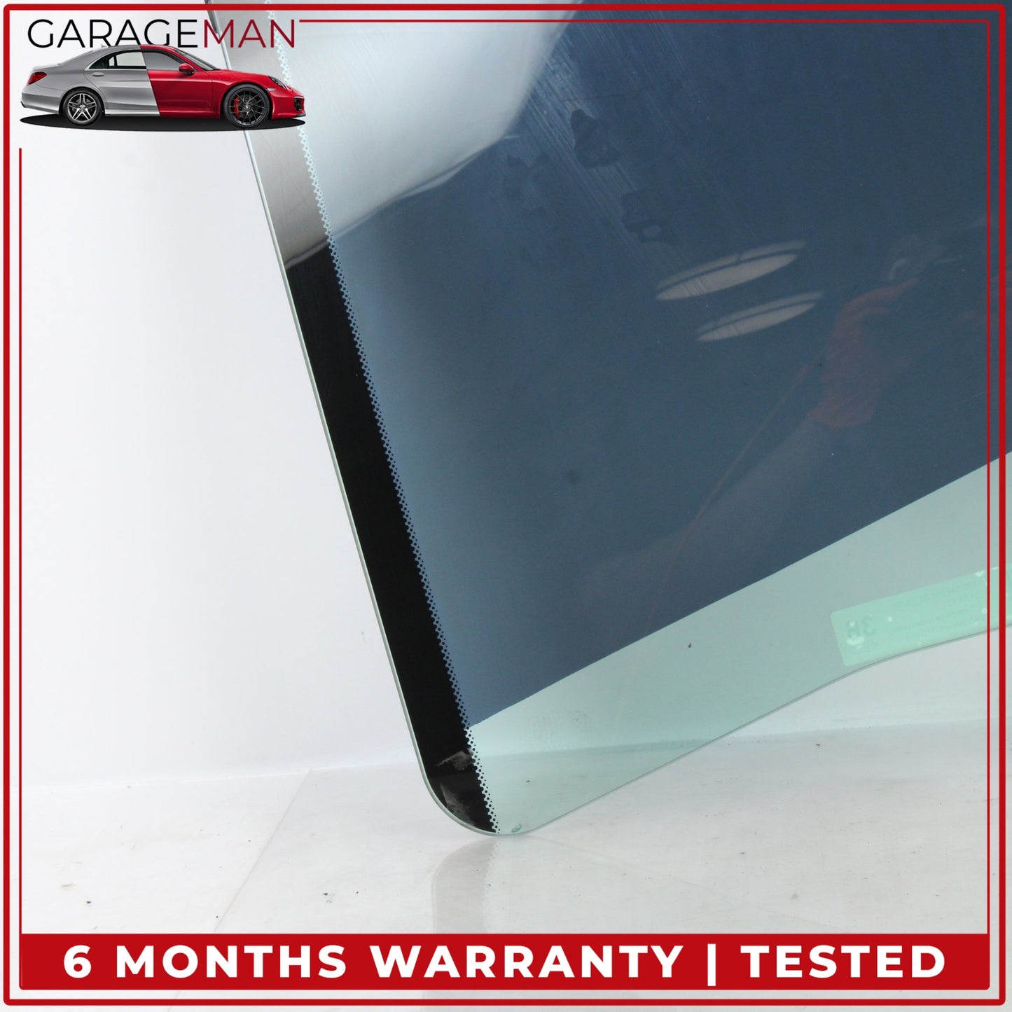 2010-2016 Porsche Panamera 970 Rear Left Driver Side Door Window Glass OEM