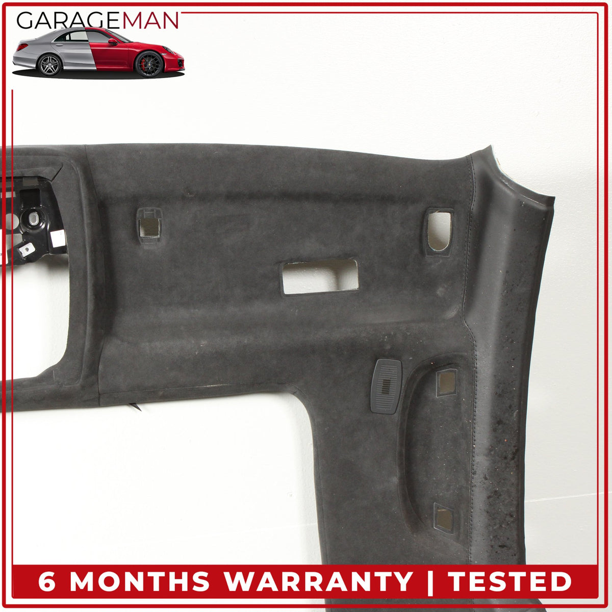 2009-2015 BMW 740i F01 Alcantara Headliner Pillars Visors Set 8035839 OEM