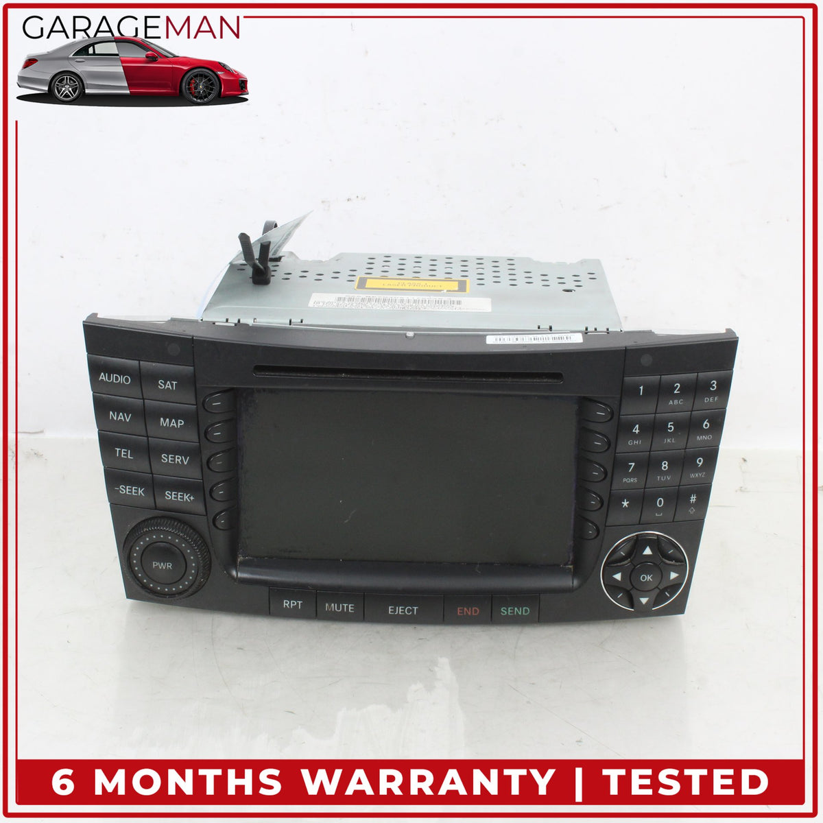 2003-2008 Mercedes W211 E350 Command Head Unit Navigation Radio 2118203497 OEM