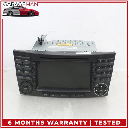 2003-2008 Mercedes W211 E350 Command Head Unit Navigation Radio 2118203497 OEM