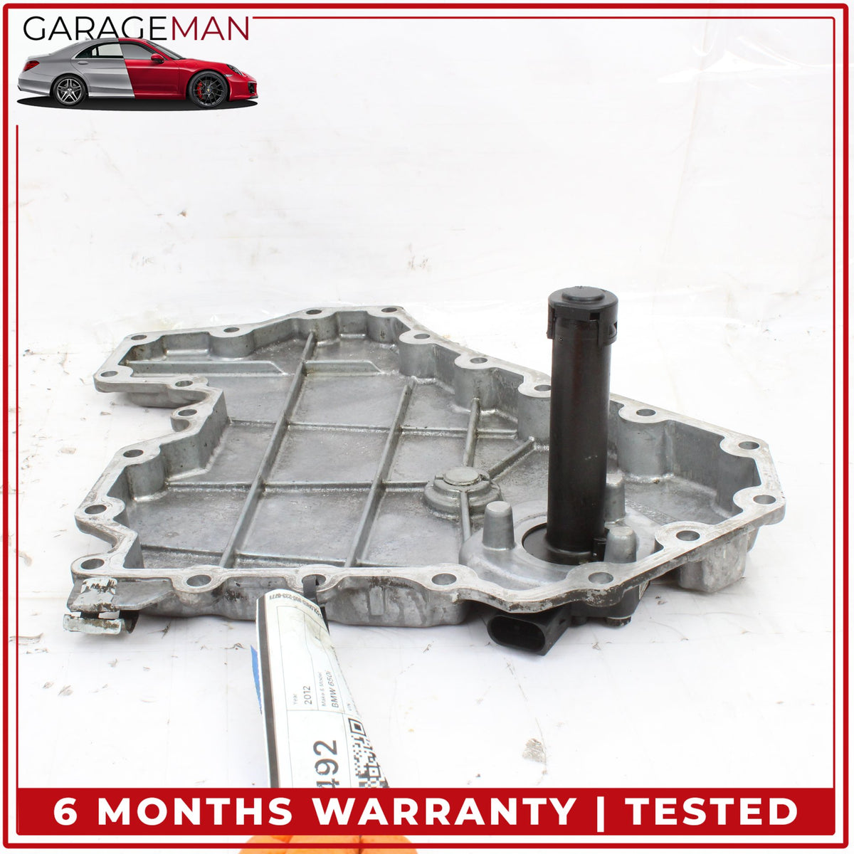 2009-2019 BMW 650i 550i X5 X6 750i 4.4L V8 N63 Engine Lower Oil Pan 7570690 OEM