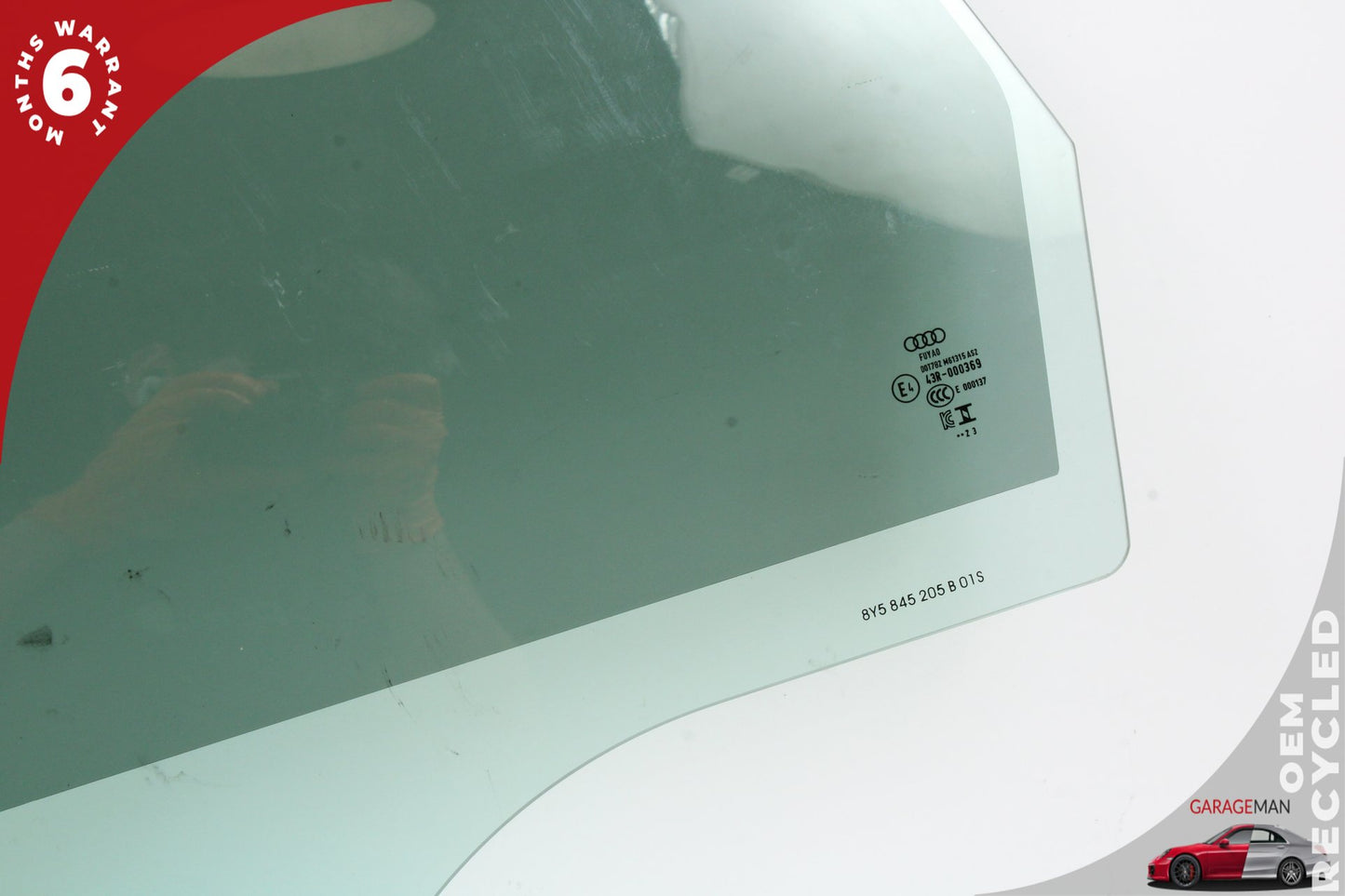 2022-2024 Audi A3 Sedan Rear Right Window Glass 8Y5845205B OEM