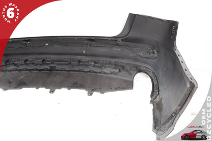 2012-2015 Audi A6 C7 Sedan Rear Bumper Cover Panel Black 4G0807521F OEM