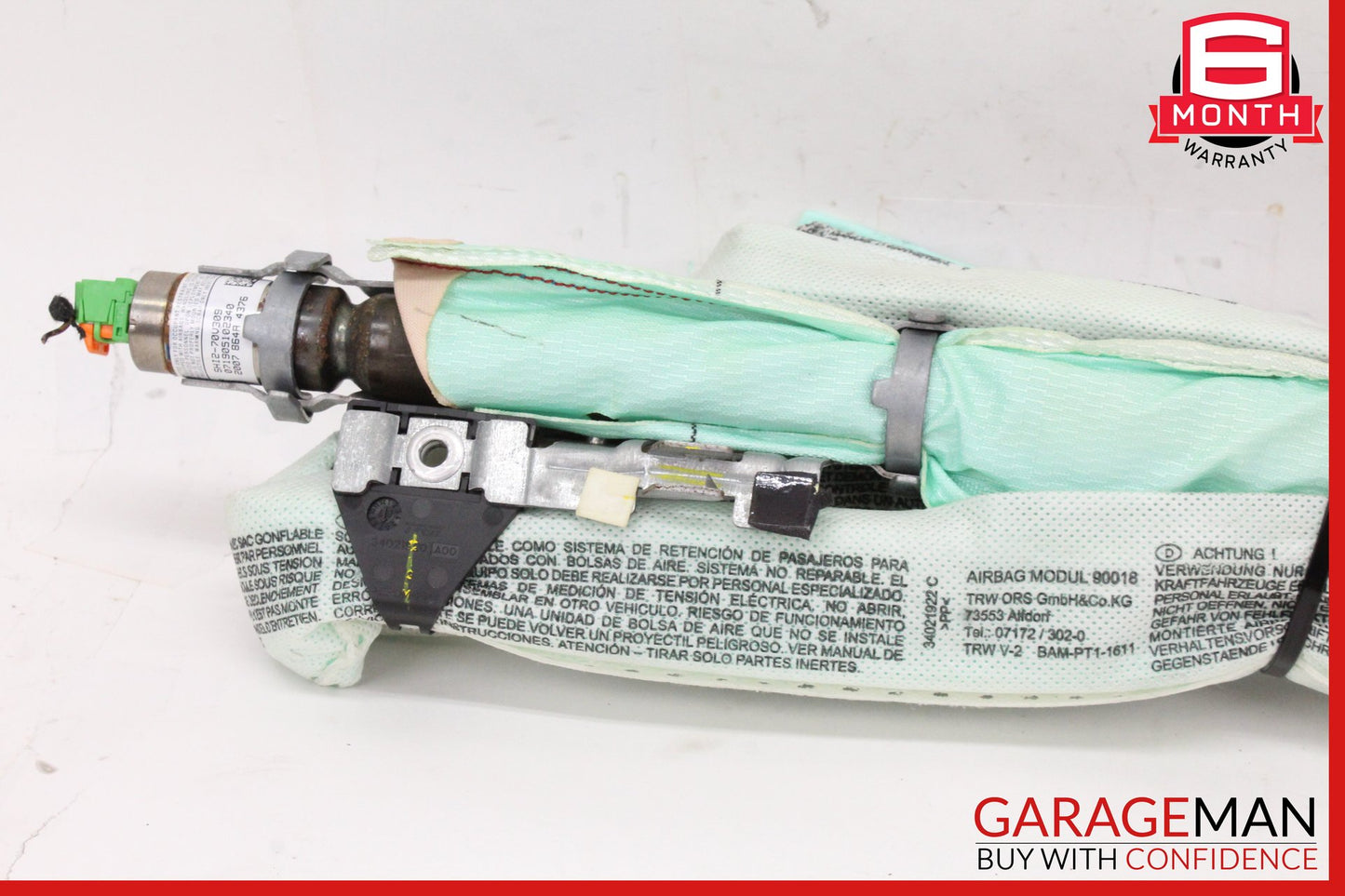 2008-2011 Mercedes W164 ML350 Right Side Roof Curtain Air Bag 1648601202 OEM