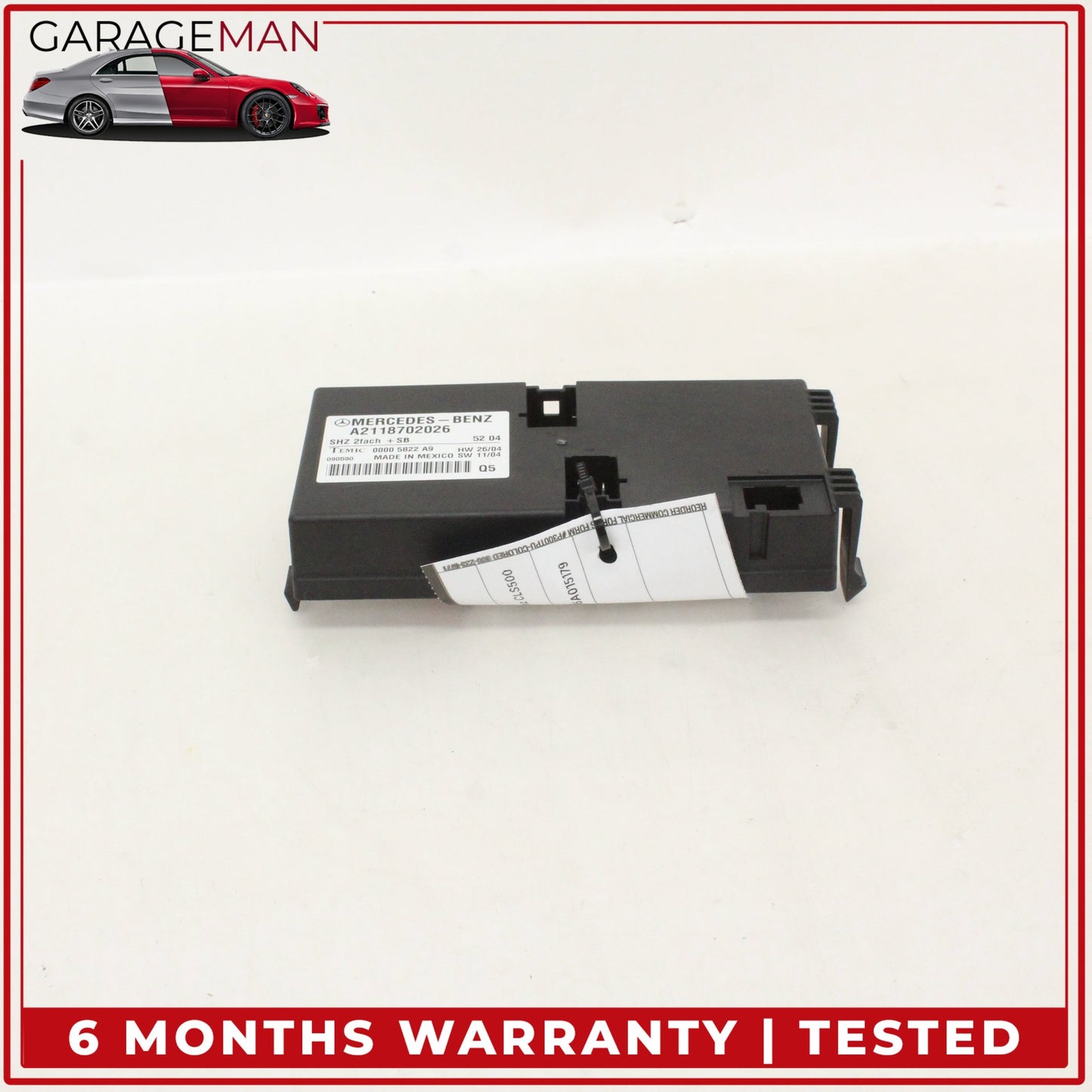 2006-2013 Mercedes W219 CLS500 Heated Seat Control Module Unit 2118702026 OEM