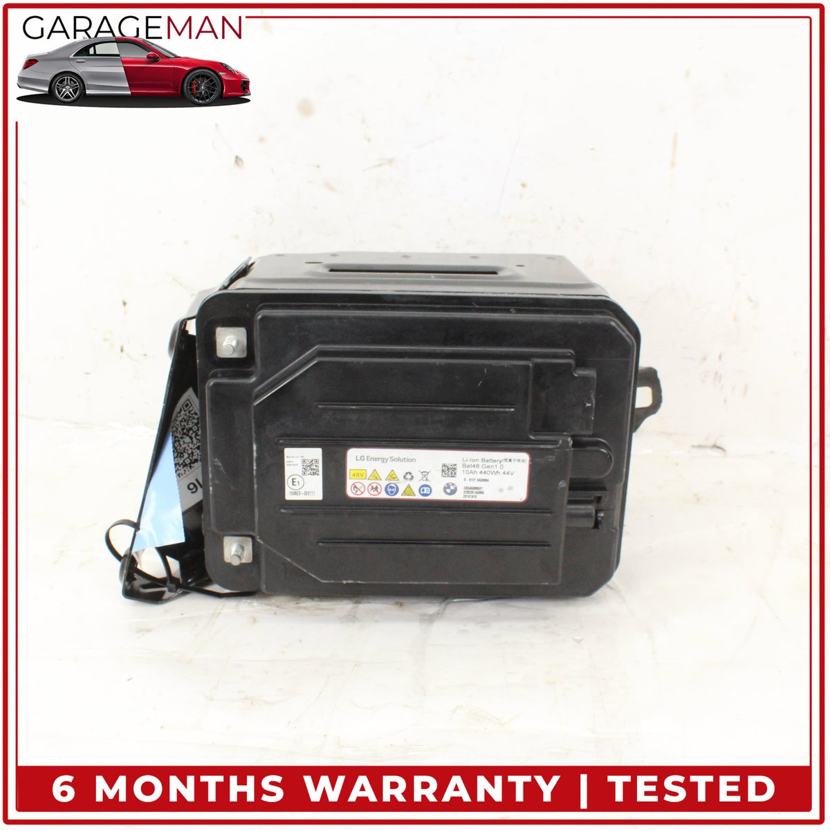 2017-2025 BMW M340i G20 LG Lithium Li-Ion Battery 10Ah 440Wh 44V 61215A58884 OEM